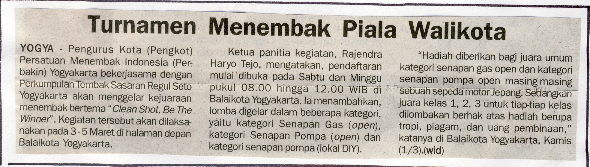 Kliping jogja terbaru